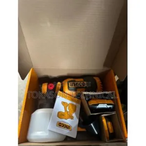 Ingco Csgli20042 20v Cordless Lithium-ion Spray Gun.