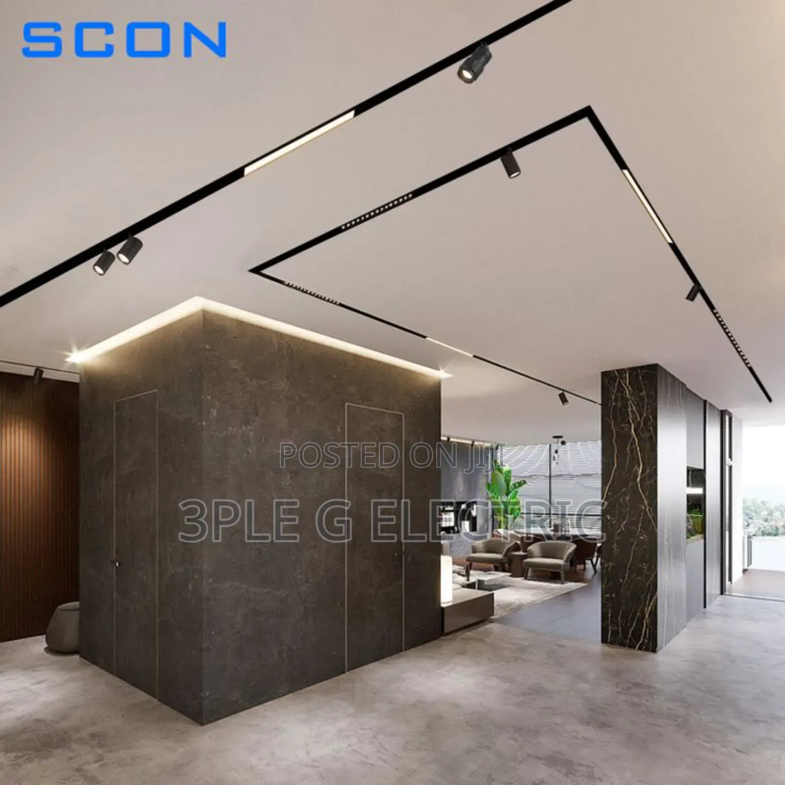 Magnetic Track Light Design