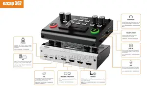 Ezcap367 Live Stream Mixer