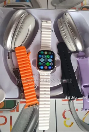MVP-250 Ultra 3 Super Amoled Smart Watch With Head Phone