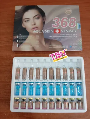 Aqua Skin Veniscy 368 With Nad+ Whitening Anti-Aging Glutathione Iv