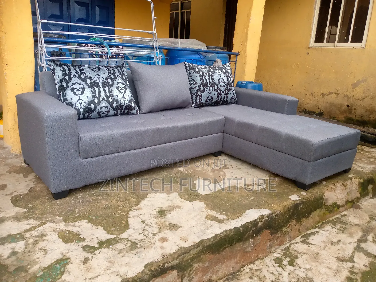 6 Seater Gray Sofas