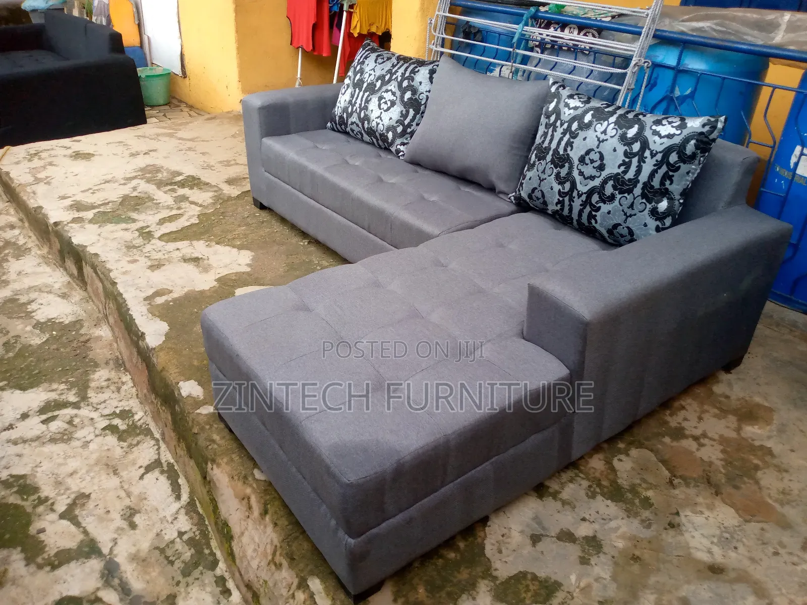 6 Seater Gray Sofas