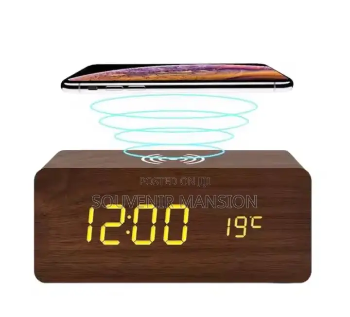 Wooden Digital Clock