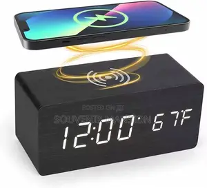 Wooden Digital Clock