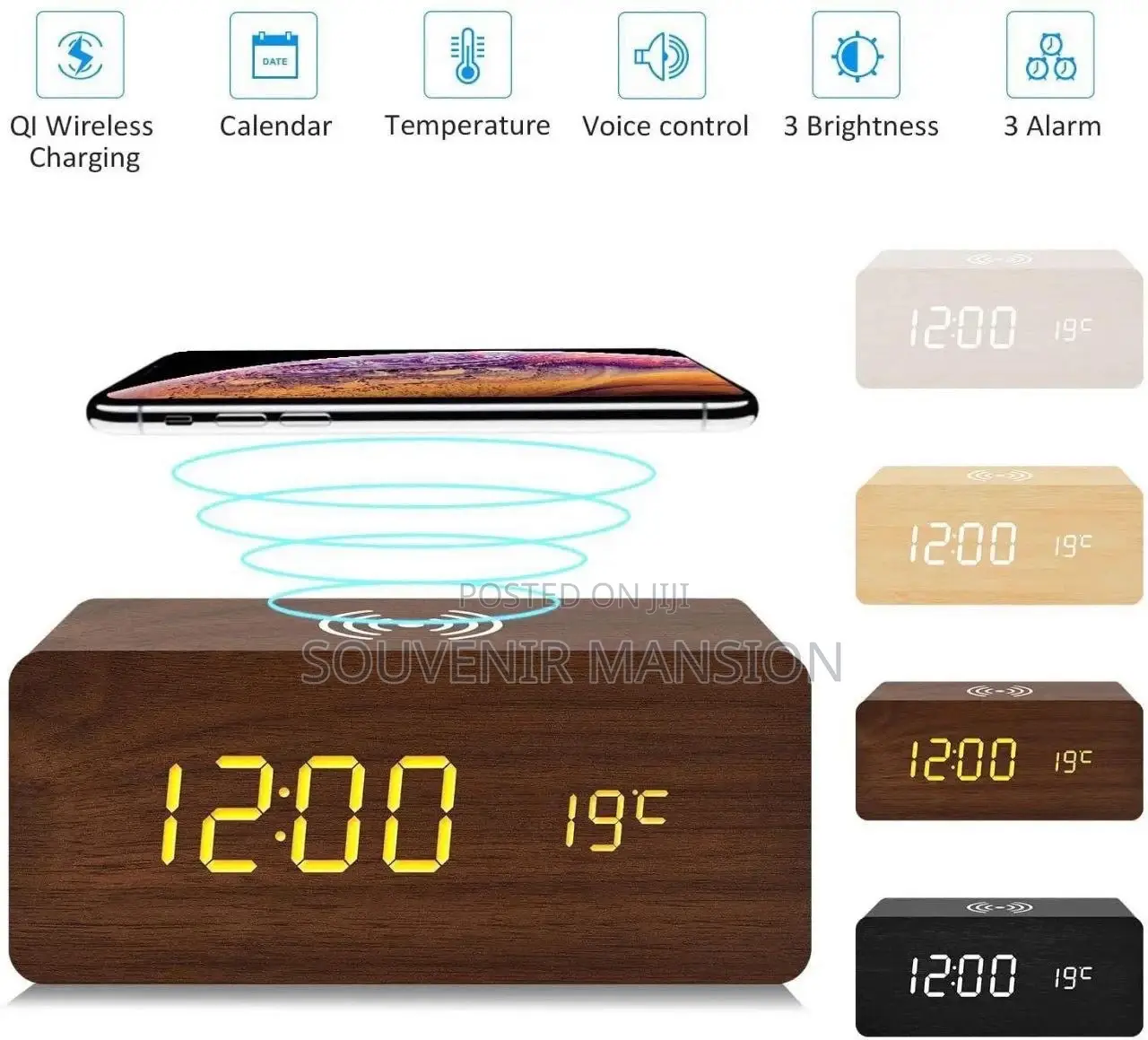 Wooden Digital Clock