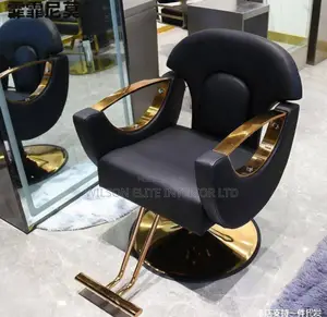 Luxury Hydraulic Salon Chair – Adjustable Comfortable