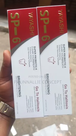 Yayashi Sp6 Whitenning Toothpaste