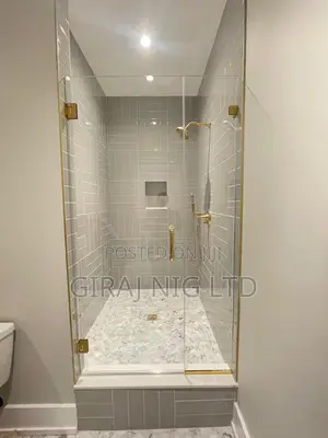 Clear Glass Shower Enclosure