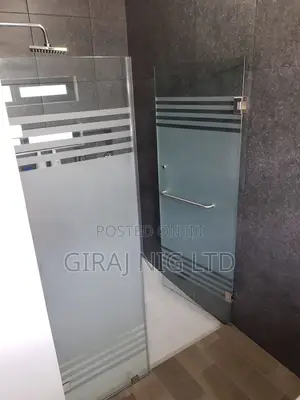 Frosted Shower Enclosure
