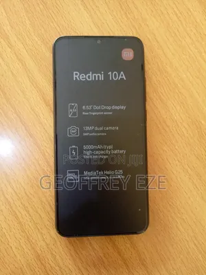 Xiaomi Redmi 10A 128 GB Black