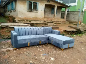 L Shape Sofas (Gray)