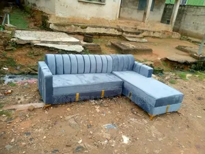 L Shape Sofas (Gray)