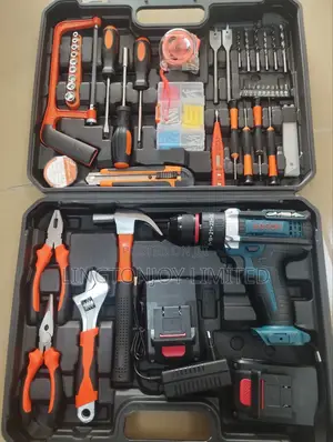 Tool Box With Drilling Machine