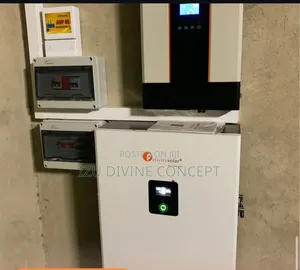 5kva Inverter Setup and 10kwh Lithium Battery Backup