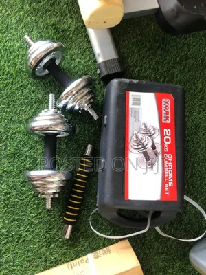 20kg Chrome Dumbbell Set
