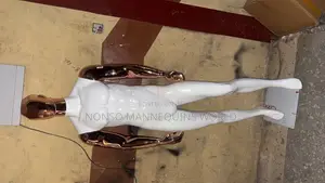 Fibre Made Huge White & Rose Gold Display Mannequin