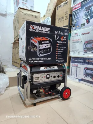 5.5kva Kemage Remote Control Generator 100% Pure Copper Coil