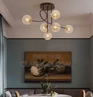 Nordic Modern Luxury Glass Led Chandelier