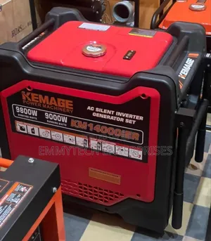(10kva)Kemage Remote Control Inverter Petrol Soundproof Gen Low Fuel