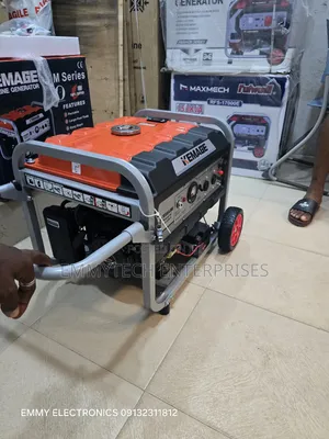 This Is Kemage Remote Control Petrol Gen 5.5kva