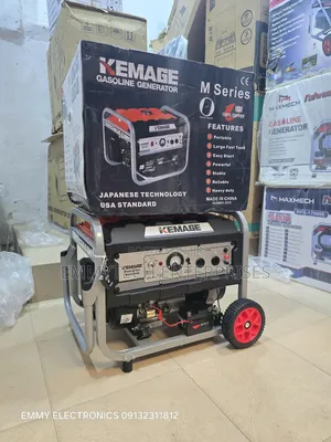 See This Kemage Remote Control Petrol Gen 5.5kva 100% Copper Coil