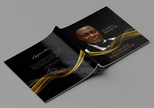 Custom Printed Funeral Brochure