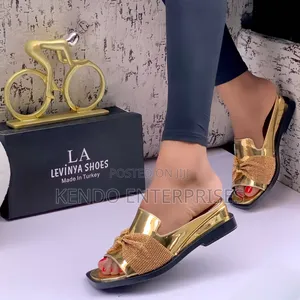 Gold La Levinya Shoe