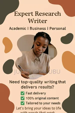 Research /Content /Copy Writer and Email Marketer