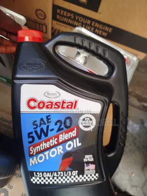 Coastal Sae 5w20 Synthetic Blend Motor Oil 5litres.