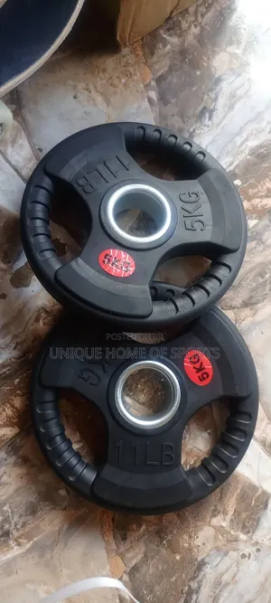 A Pair Of 5kg Olympic Plate