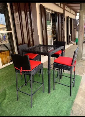 Superb Rattan Bars Chairs Set