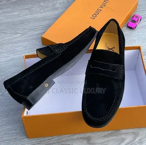 Pure Quality Luxury Men's Loafers Shoes Louis Vuitton Well Branded