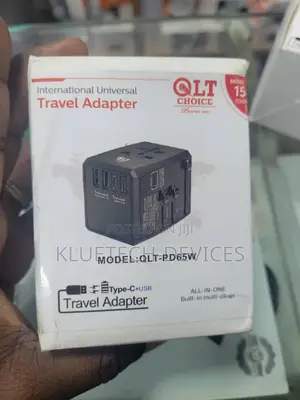 Qlt 65w Travel Adapter Multifunctional Charger