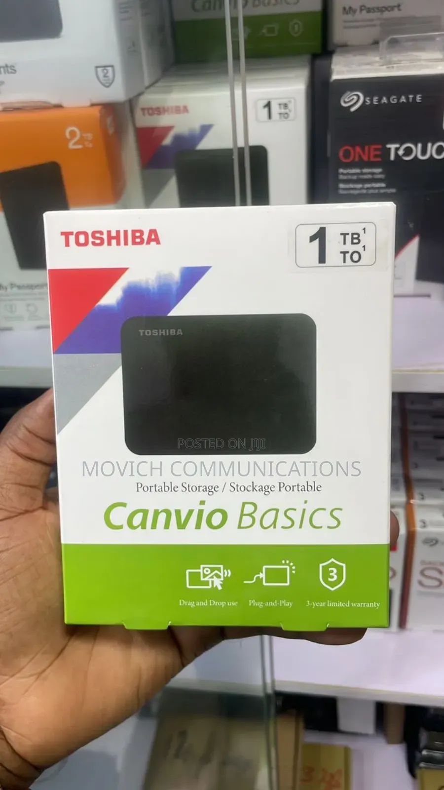 Toshiba External Hardisk 1tb