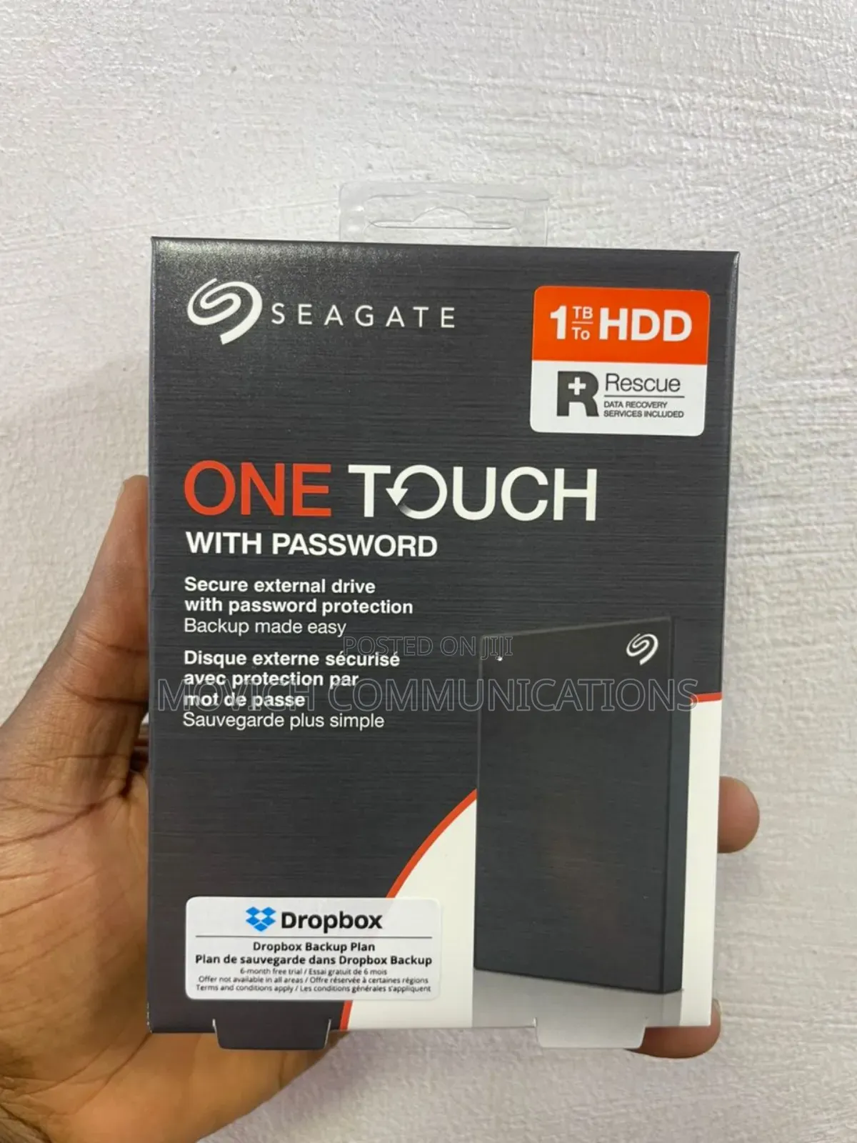 Seagate One Touch External HDD 500gb