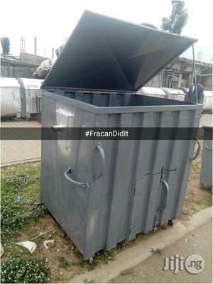 Industrial Rugged 2400l Waste Bin. Proudly Made in Nigeria