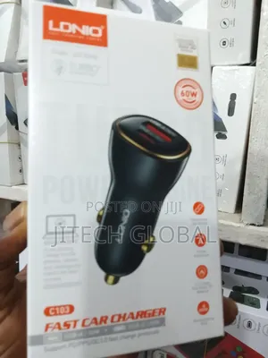 Ldnio Fast Car Charger 60w /Usb a and Usb-C