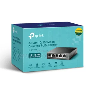 Tp-Link 67w Tl-Sf1005p 5-Port 10/100mbps Desktop Switch 4-Port Poe+