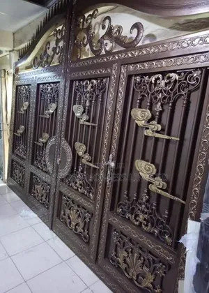 ( Luxury Gate ) Copper Steel Gate