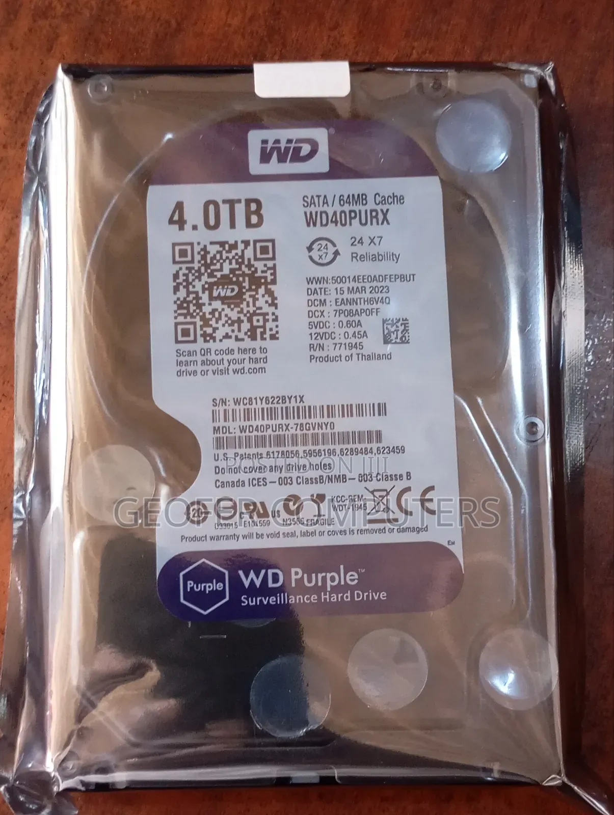 4tb Wd Purple Surveillance