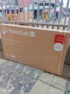 Lg 75"Nonocell Webos Smart Tv Real 4k Magic Control &( 2025 New ) 2yrs