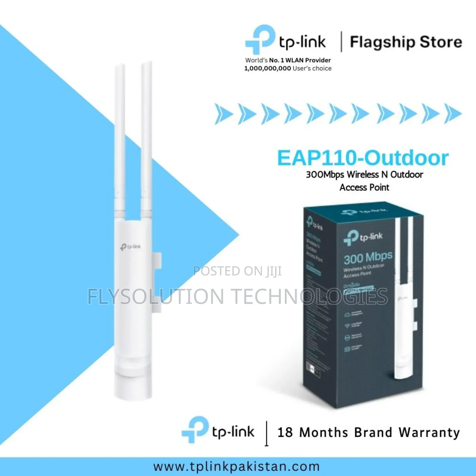 Tp-Link 300mbps Wireless N Outdoor Access Point Eap110 Outdoor