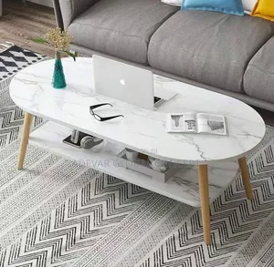 Luxury Style Wooden Center Table 120cm