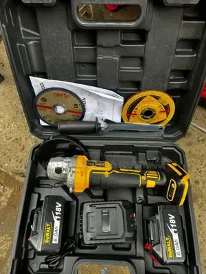 Dewalt Cordless Angle Grinder Kit.