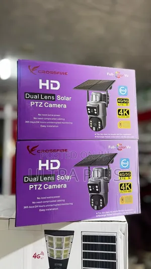 Hd Dual Lens Solar Ptz Camera