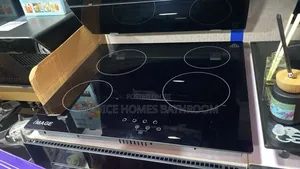 Modern 4-Burner Electric Glass Cooktop With Touch Controls