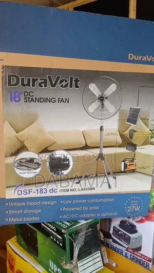 Duravolt 18 Inches Ac/Dc Standing Fan