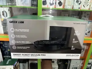 Green Lion Smart Robot Vacuum Pro With Docking Station.