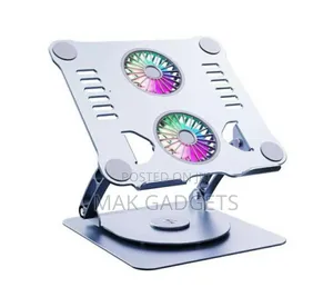 Laptop Stand V4.1 360 Base With Electric Dual Fan